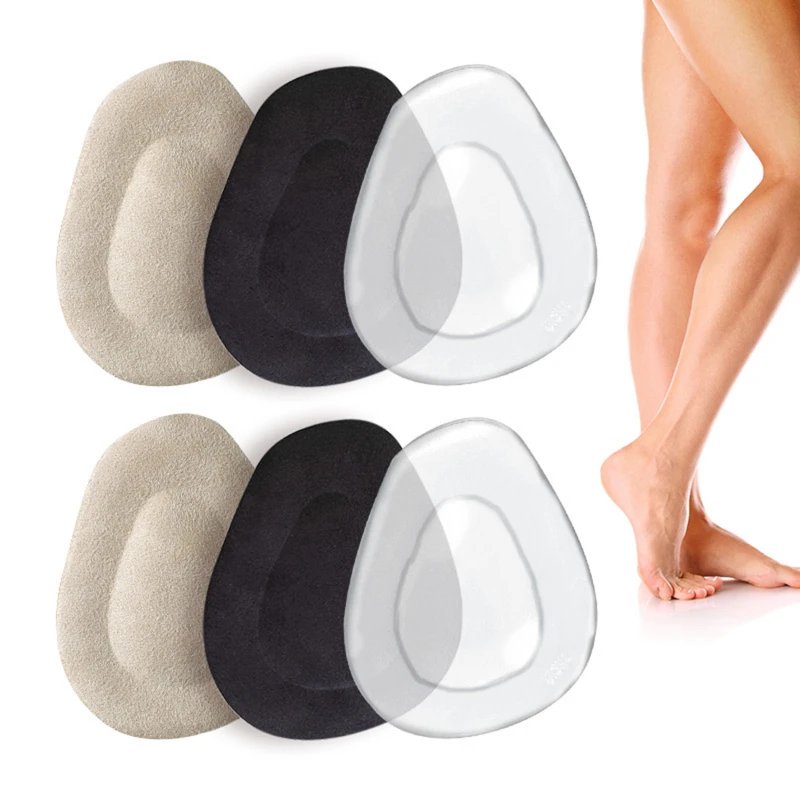 Heels Forefoot Pads Relieve Pain Orthopedic Insoles Cushion Sandals Foot Care Products GEL Non-slip Shoes Pad