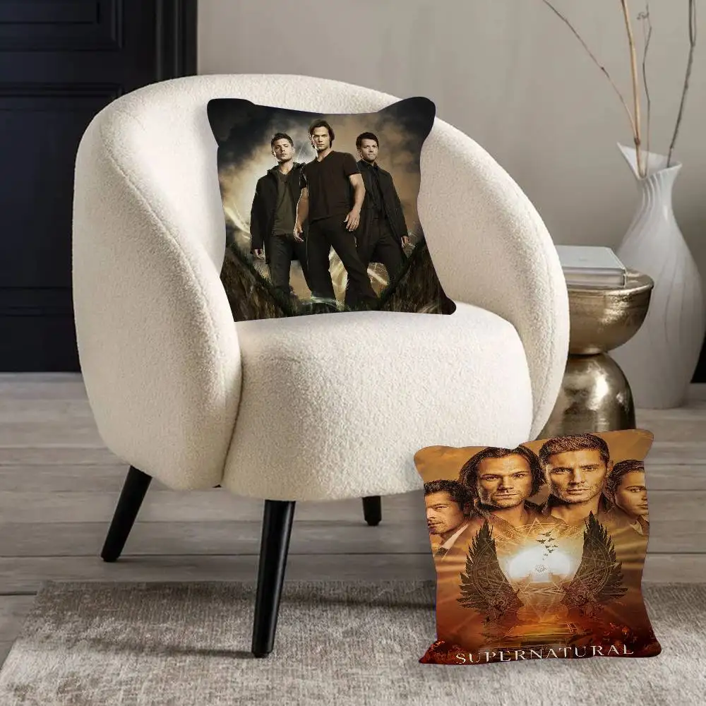 1PC TV Play Series Supernatural Cushion Cover Inches Farmhou