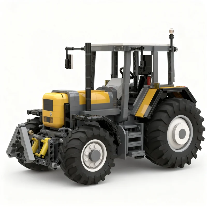 

NEW 1025PCS Moc RC Farm Renauling TX Tractor Trailer Model DIY Creative Ideas Technology Toy Assembly Puzzle Birthday Gift