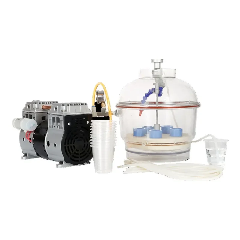 Used for embedded sample pressing in vacuum cold mounting machine