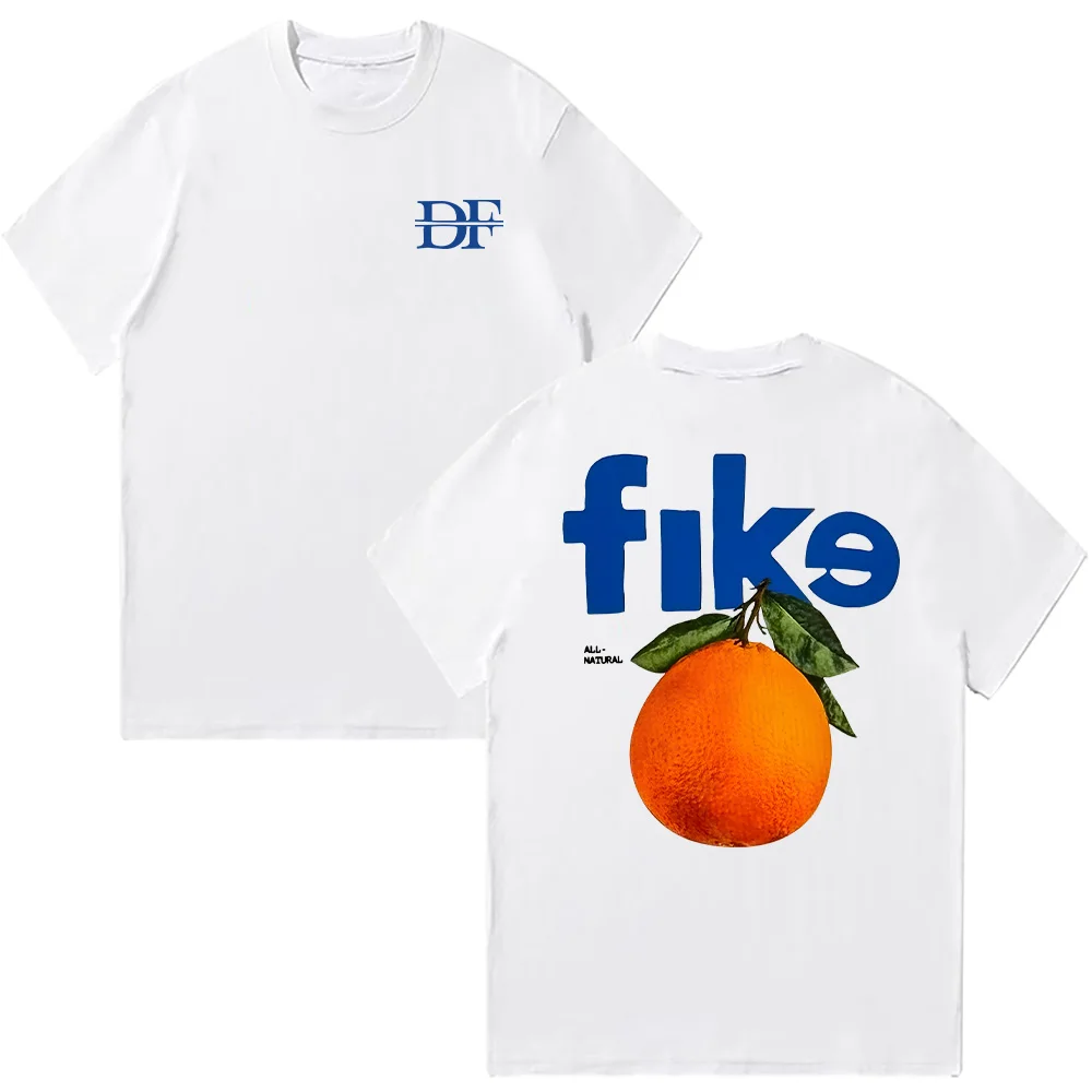 

Dominic Fike Orange T-shirt Dominic Fike Merch Women Men Fashion Casual Cotton Short Sleeve Tee Trendy Creative Graphic T Shirts