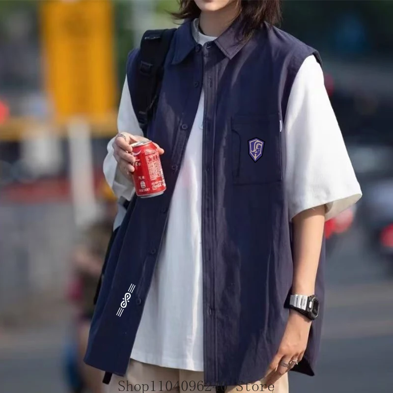 

Game Genshin Impact Wanderer Summer Anime Blouse Shirt T Shirt Summer Men T-Shirt Casual Women Short Sleeve Tees suit