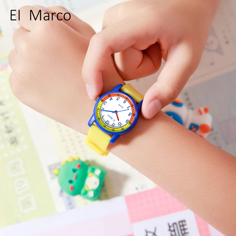 SANDA-Montre de sport à quartz pour enfants, montre-bracelet étanche, jeu décontracté en plein air, natation, cadeau luxueux pour enfants, haut à la mode, 6701