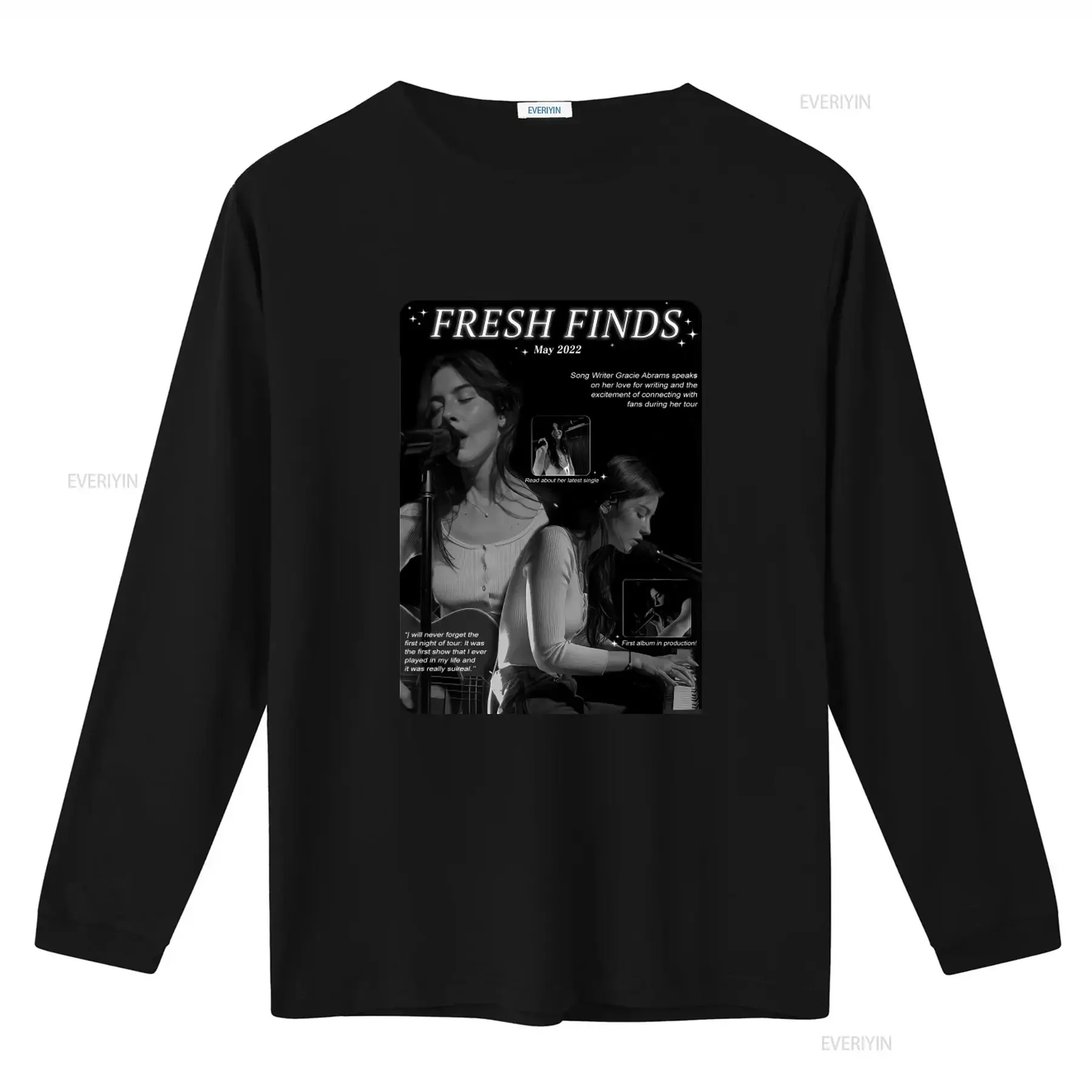 Gracie Abrams Music Inspired T Shirt The Good Riddance Tour 2023 This Is What It Feels Like Album Design vintage Washed graphic