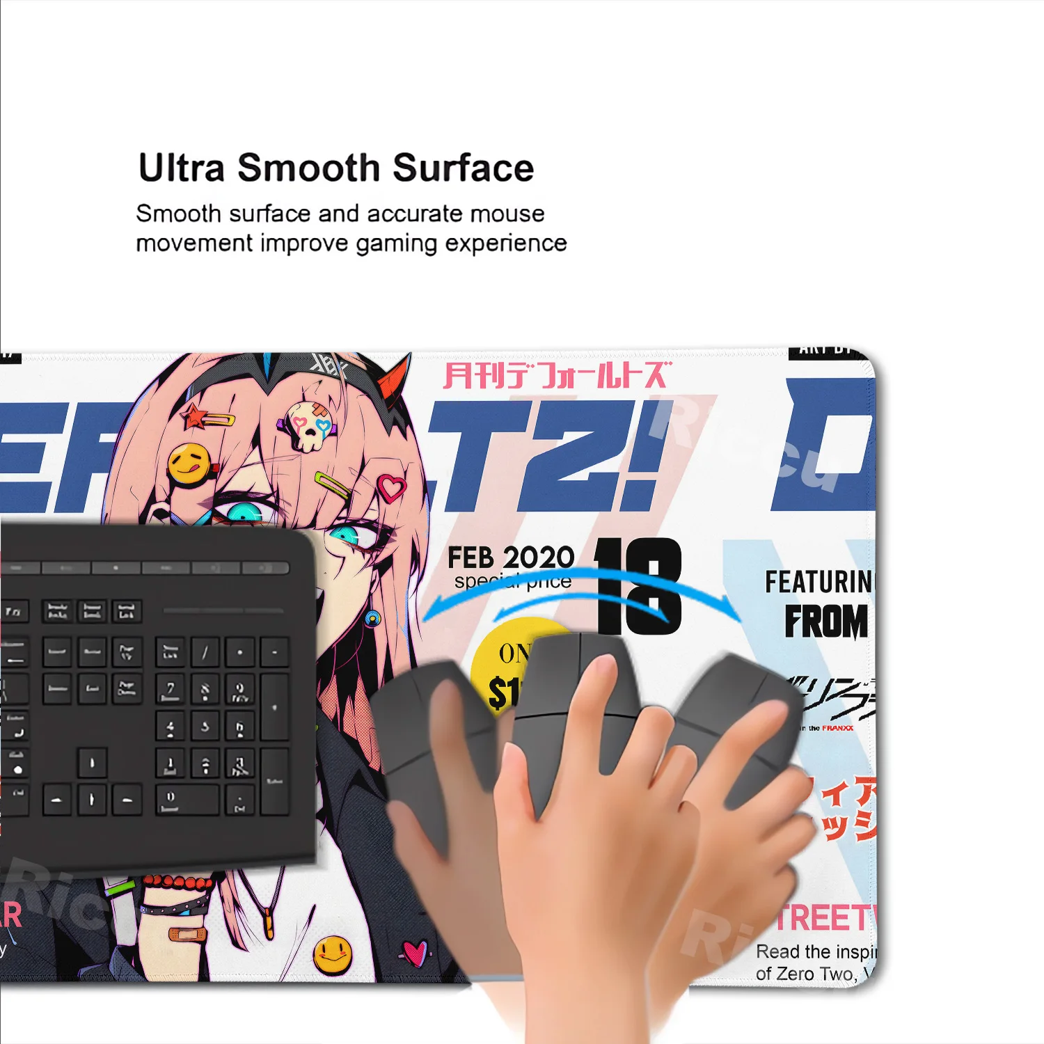 XXL Genshin Impact Mouse Pad Hot Anime Girl Mouse Mat Gamer Computer Mousepad PC Cabinet Desk Mat Gaming Carpet Playmat Jinx Rug