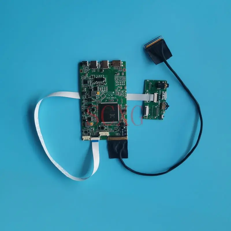 For MNF601EA1 NE133QUM NV140QUM NV125QUM 4K Controller Board Kit DIY EDP 40-Pin 3840*2160 Mini-HDMI USB-C 3.0 Display 3840x2160