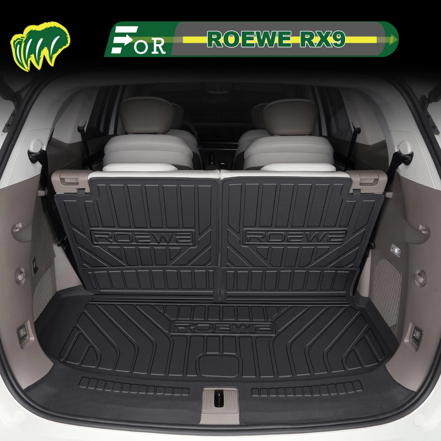 

Для Changan Deepal S09 2025 TPE индивидуальный коврик для багажника автомобиля всесезонный коврик для багажника 3D-образный коврик для багажника защитный коврик для спинки стула