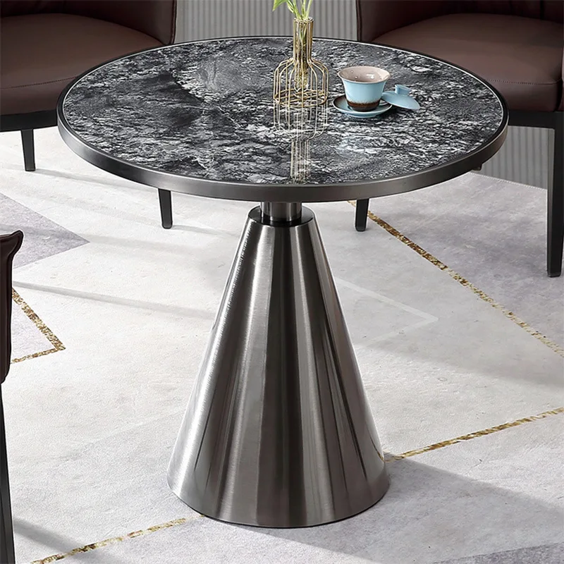 Nordic modern minimalist creative business negotiation table and chair combination, meeting guests