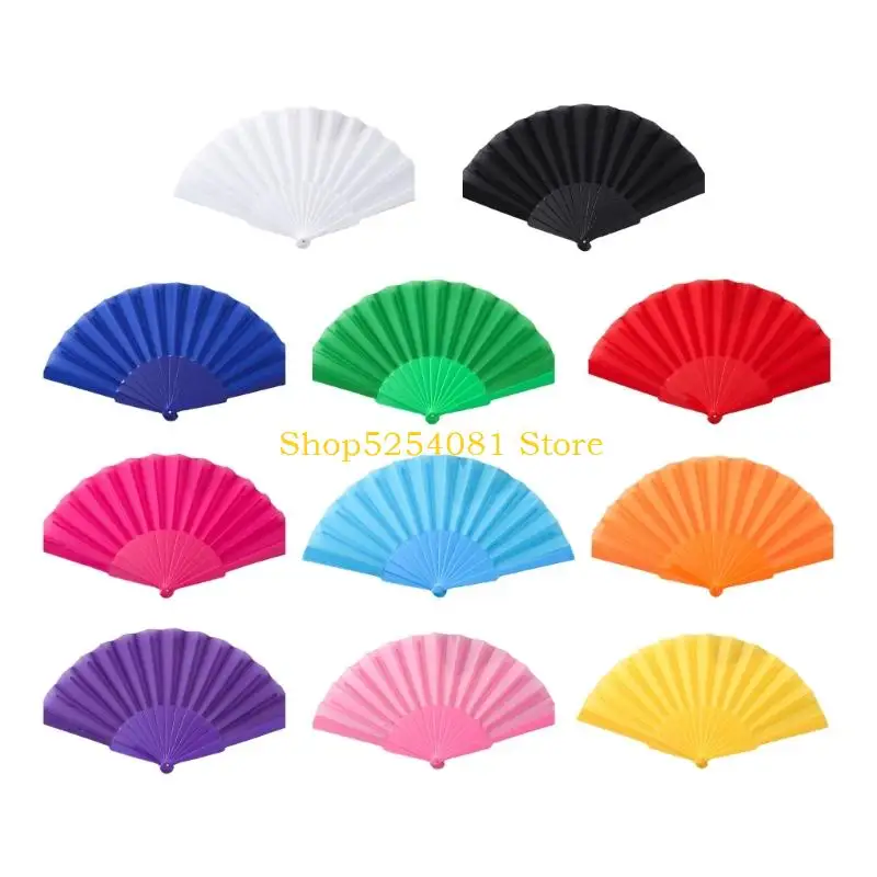 AXYC Handheld Fan Folding Hand Fan Plastic Hand Held Fan for Performances,Party Wedding Decorations Hand Held Fan Gift