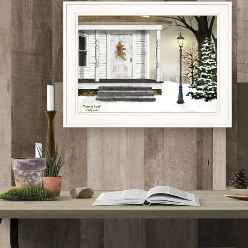 

Ready To Hang Framed Print White Frame Home Decor Living Room Bedroom Modern Wall Art Decoration Prints