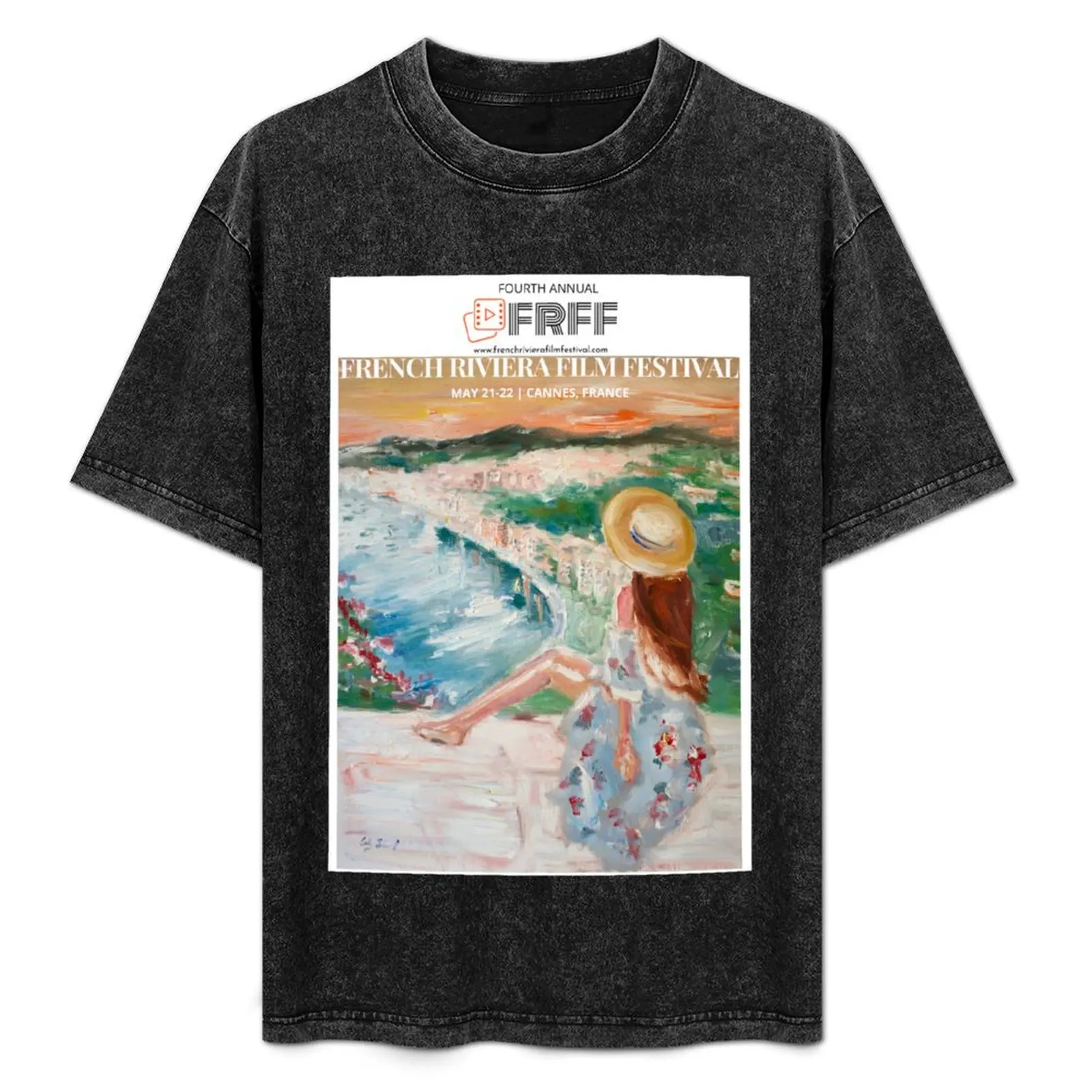 

French Riviera Film Festival 2022 T-Shirt baggy shirts new edition anime t shirts vintage t shirt men