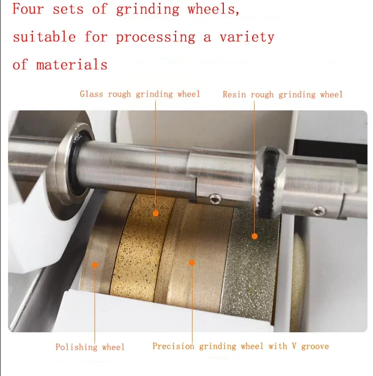 Bordatrice automatica per occhiali SJG-5100, bordatrice per lenti, attrezzature e strumenti per occhiali