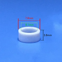 Hot Wholesale 10pieces for GDI Fuel Injector PTFE seals size 7.8*6.1*3.6mm (AY-P3092)