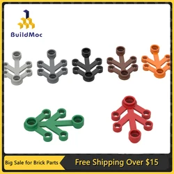 10Pcs MOC Parts 2423 Plant Leaves 4 x 3 Compatible Bricks DIY Assmble Building Blocks Particle Kid Puzzle Brain Toy Gift