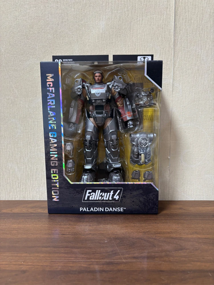 Mcfarlane Toys Kratos/Einherjar Ragnarok/Fallout Joshua Graham New Vegas/T-45/T-60 Paladin Danse 7in Action Figure Model Doll view 4
