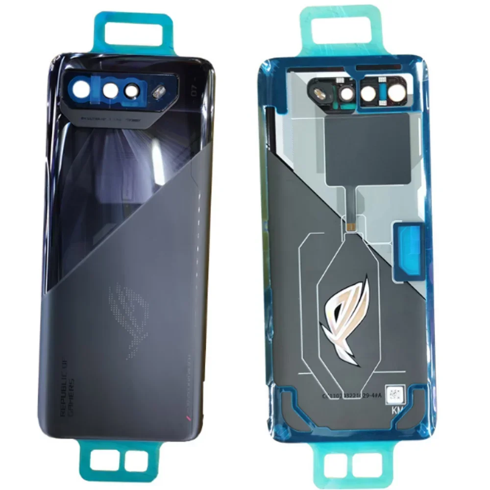 Original For ASUS ROG Phone 6 7 8 9 Pro Battery Back Cover Glass Rear Door Lid Shell Case Housing Replacement Repair Parts