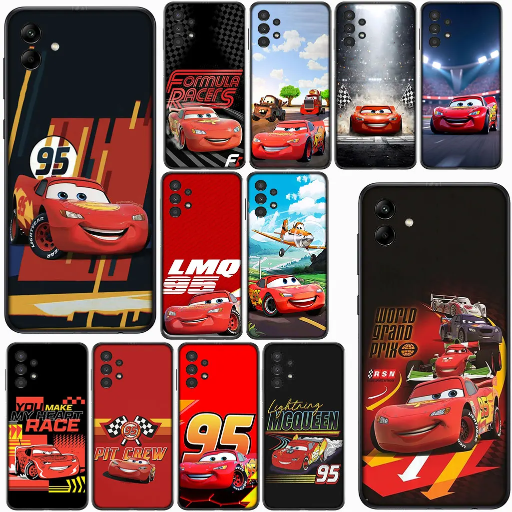 Чехол Cars Lightning McQueen 95 Mc Queen для Motorola Moto G04 G05 G13 G14 G15 G34 G35 G45 G50 G53 G55 G64 G75 G72 G54 G24 Power Case