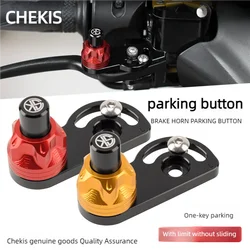 CHEKIS Genuine restoration Accessories Motorcycle Brake Horn Parking Button Parking Lock Button Slope Brake Switch Aid With Limit Screw Not Moving For SYM CRUISYM300i GTS300i/125 JOYRIDE300i/200 JOYMAX Z300JETX125