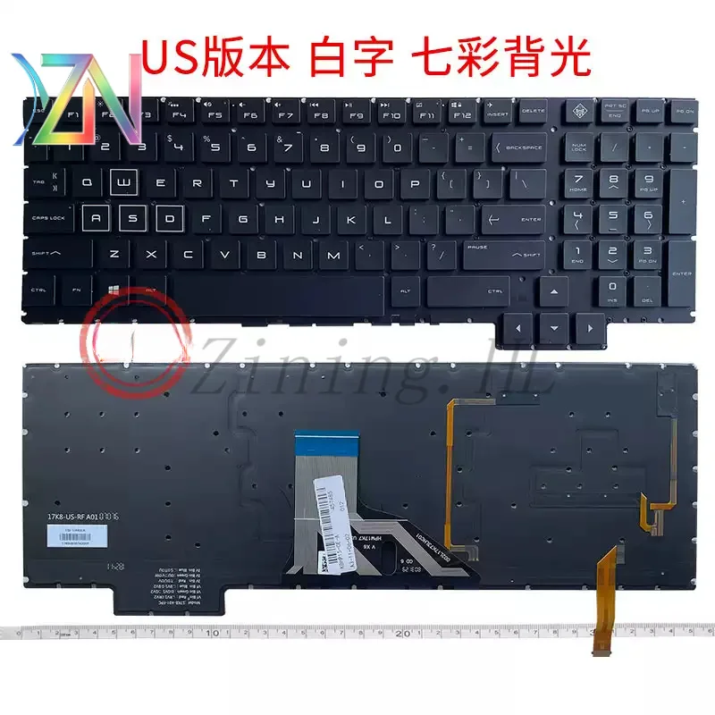RU applicable for HP Pavilion 3rd Generation 15-CE CE006/007/008 004 Keyboard TPN-Q194