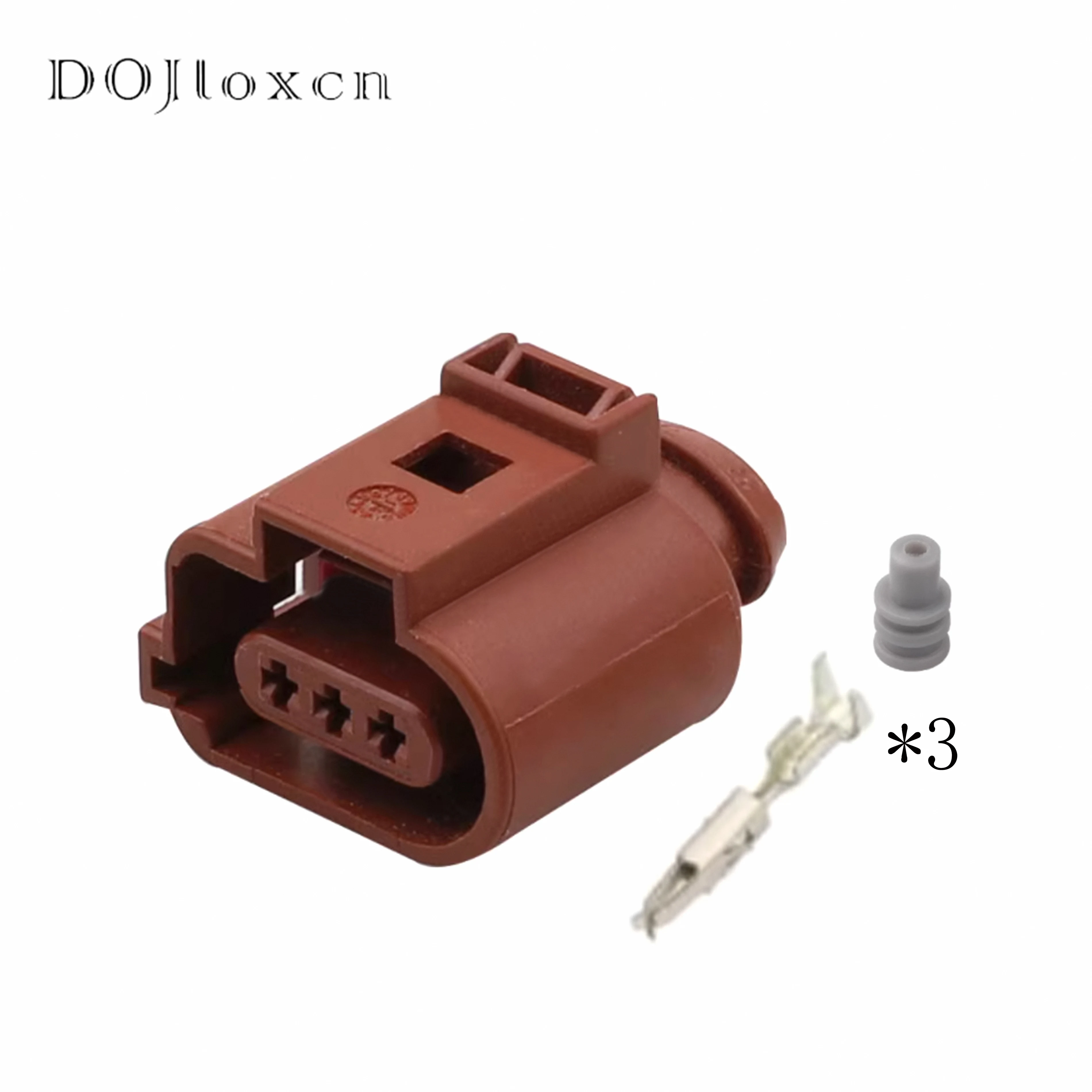 1/5/10/20/50 Sets 3 Pin 3B0973703G 3B0973703A Knock Sensor Camshaft Position Sensor High Pressure Oil Pump Plug Connector