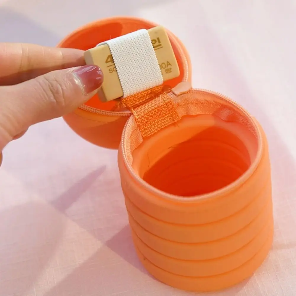 3D ไดโนเสาร์น้อยดินสอกันน้ําขนาดใหญ่ความจุซิลิโคนเครื่องเขียนกล่องการ์ตูน Kawaii เหรียญโรงเรียน