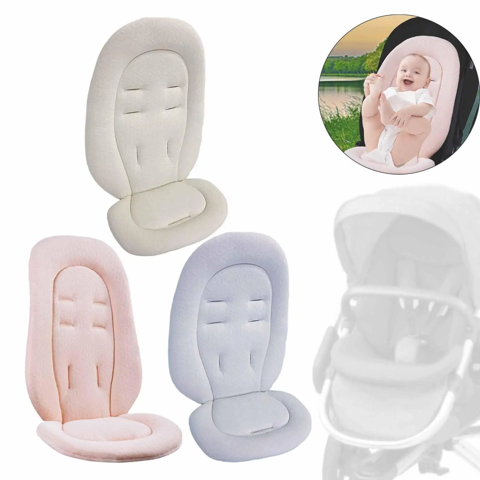 

Дышащая подушка для коляски для матраса на тележке и автомобильной коляски