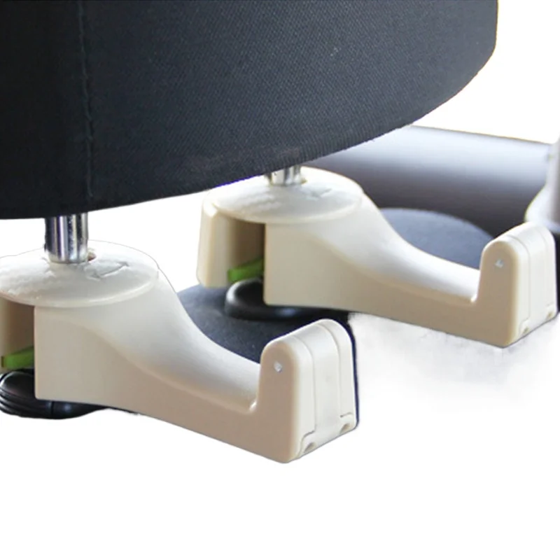 

Universal Car Headrest Hook Car Back Seat Hooker 4-6inch Phone Hanger Holder for Bag Handbag Purse Grocery Cloth Max Bearing 5kg