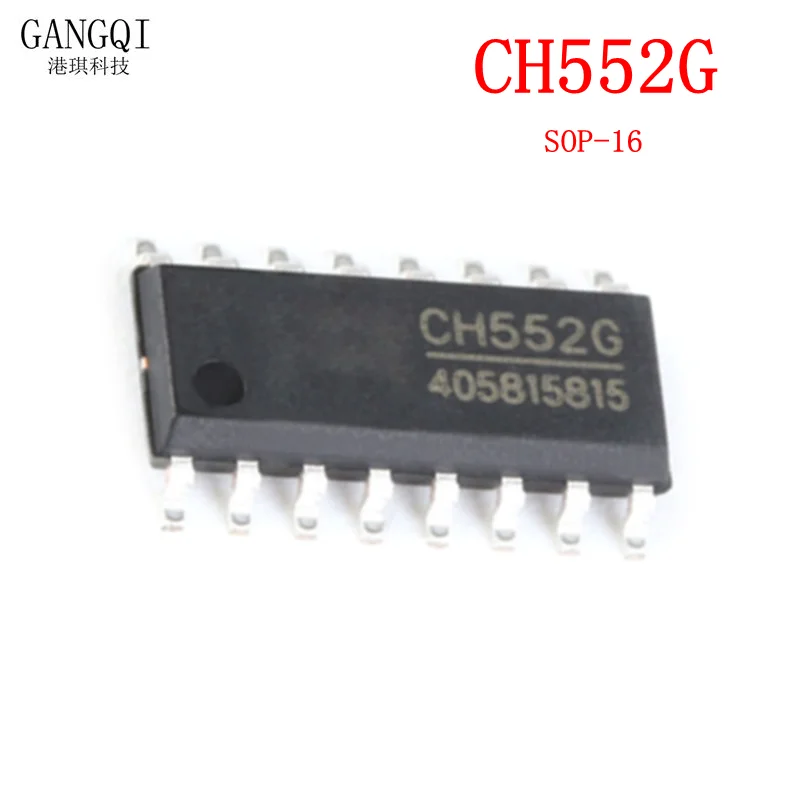 5PCS New original CH552G CH552 SOP-16 16KB 8-bit Enhanced USB microcontroller chip