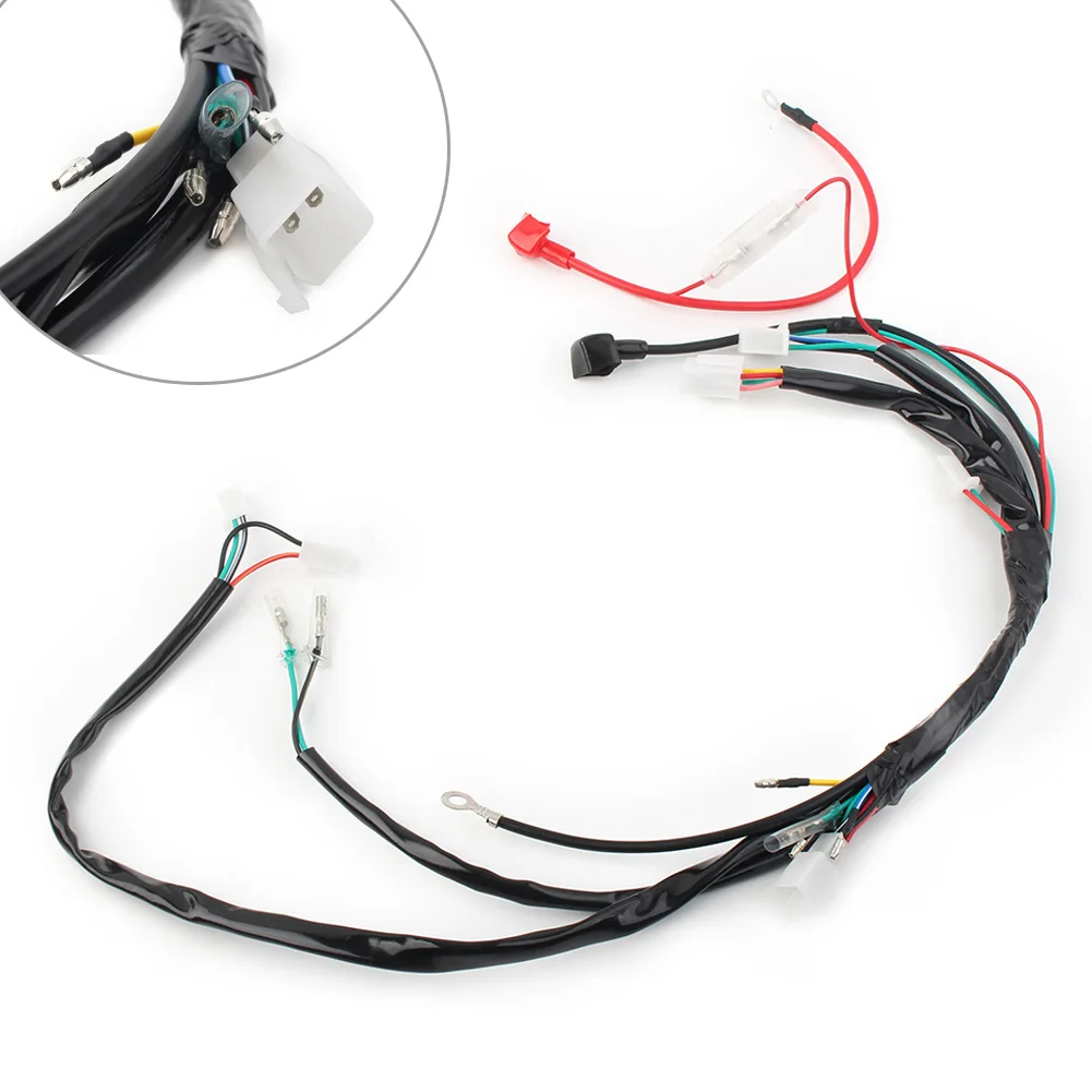 Electric Wiring Wire Harness For Chinese ATV UTV GoKart Taotao 50CC 70CC 90CC 110CC 125CC