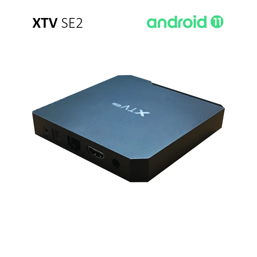 XTV SE2 صندوق البث أندرويد 11 Stalker Xtream Live TV فك SoC S905W2 2G 8G AV1 4K بلوتوث WiFi5 استقبال SE2Lite