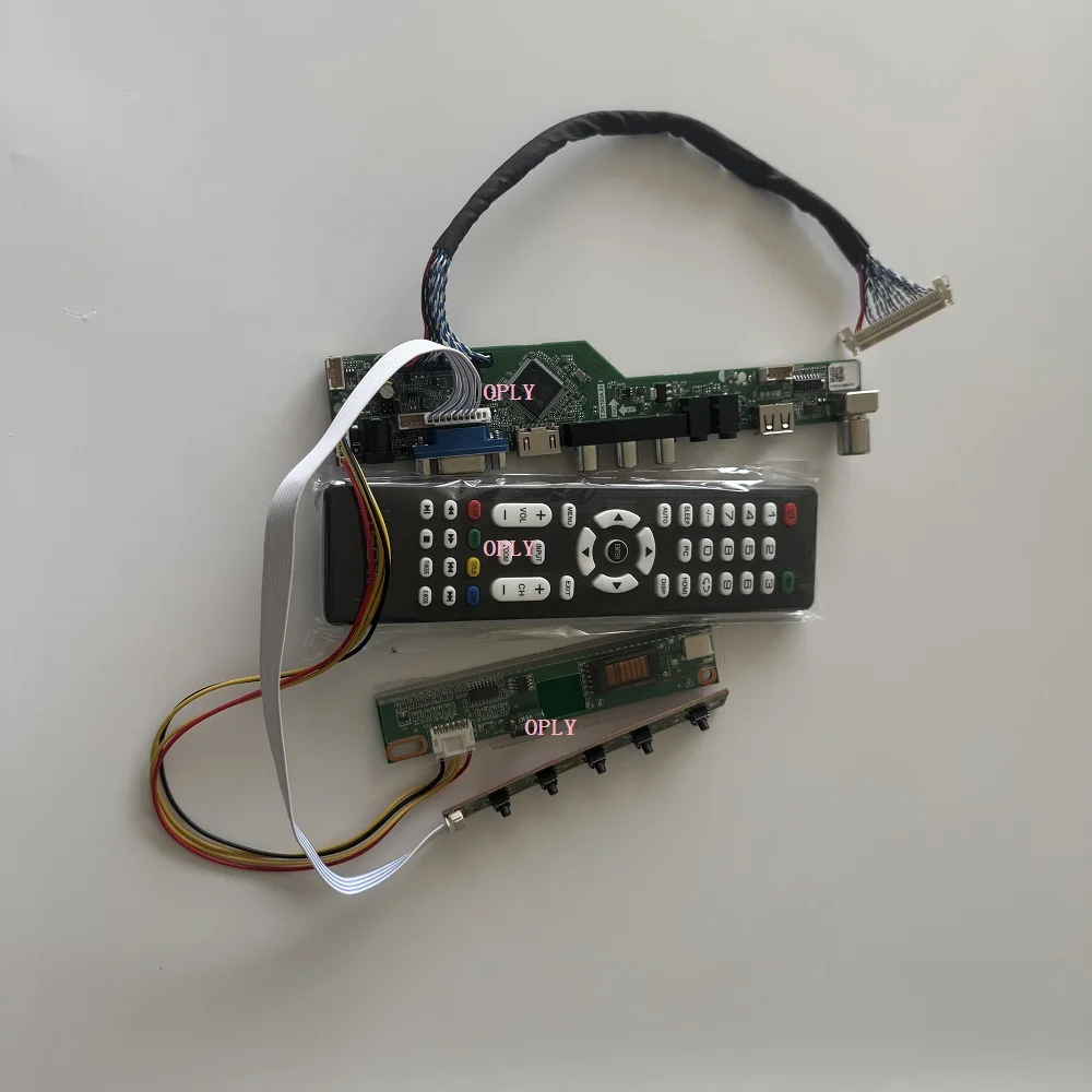 

TV Controller board kit for LQ154K1L LQ154K1LBXX LTN154XA 15.4" 1280X800 VGA HDMI-compatible USB RF LCD panel AV LED screen DIY
