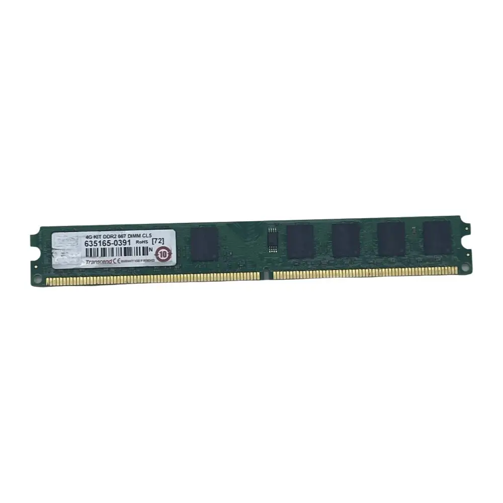 Desktop Computer Memory DDR2 KIT DDR2 667 Fits For transcend 4GB 635165-0391