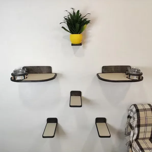 

XIANGLONG Cat Furniture Настенные полки для крепления на раму для скалолазания