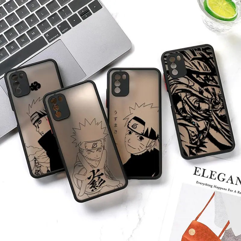 Anime U-Uzumakis U-Uchiha-Itachis Mi 12TPro Case For Xiaomi 12 11 Lite 5G NE 11T 10T 9 Cover Poco X3 NFC F3 M3 M4 Pro Matte Case