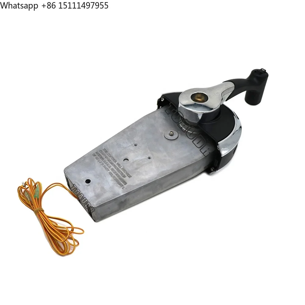Outboard Remote Control Single Engine Outboard Motor Controls for 8M0059686 Binnacle/Console Top Mount