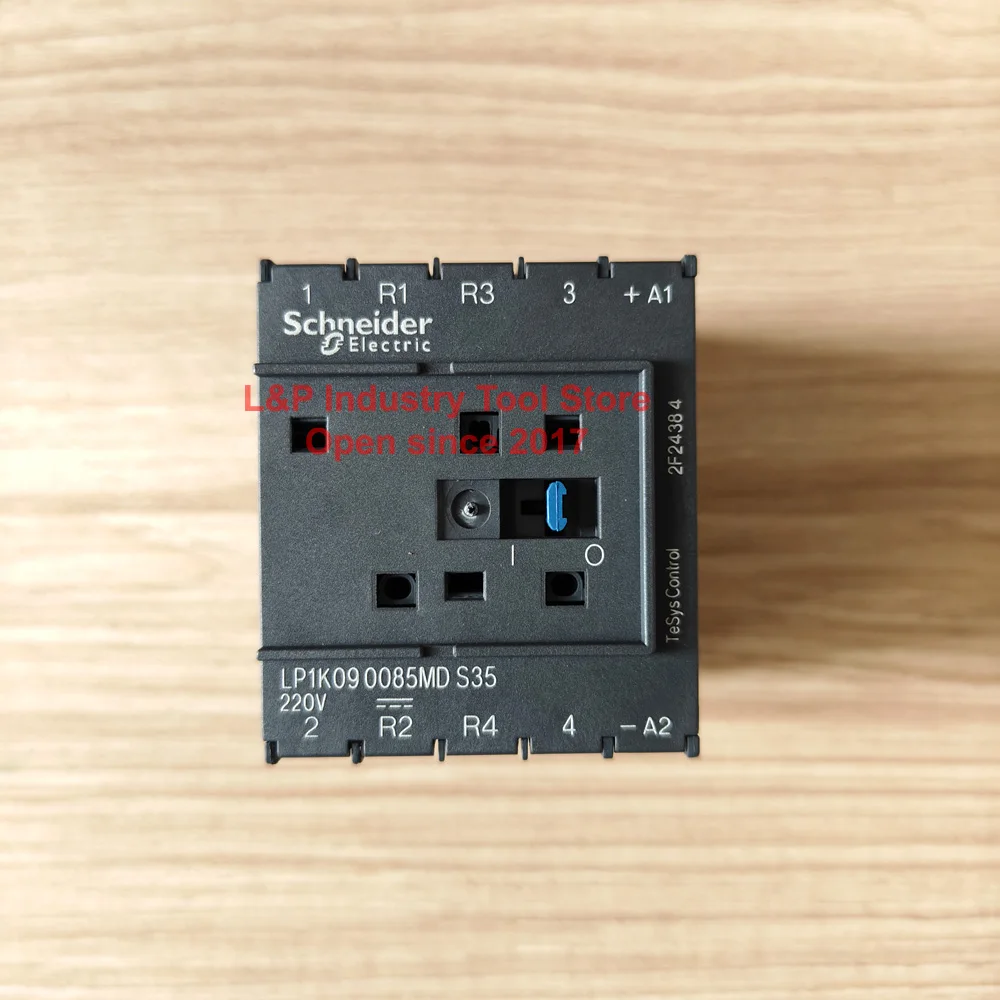 

Original Schneider Electric Device LP1K090085MD Control LP1K090085MDS35 Contactor 9A 2NO 2NC DC 220V For Elevator Accessories