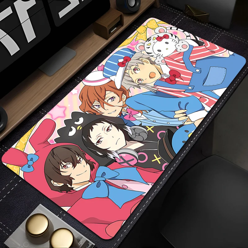 

Bungo Stray Dogs Mouse pad game player computer accessories table pad laptop keyboard pad PC carpet Large Anime Mousepad XL XXL