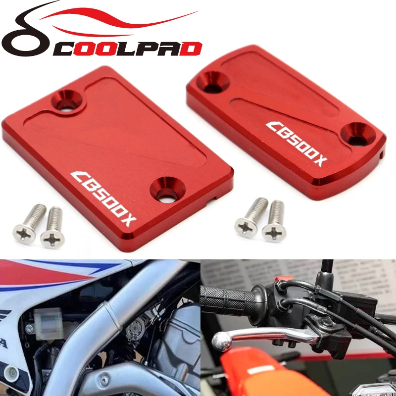 Крышки резервуара тормоза для HONDA CB500F CB500X CB300F CBR500R, крышка передней и задней жидкости для мотоцикла CBR 500R/300R/250R/150R/125R