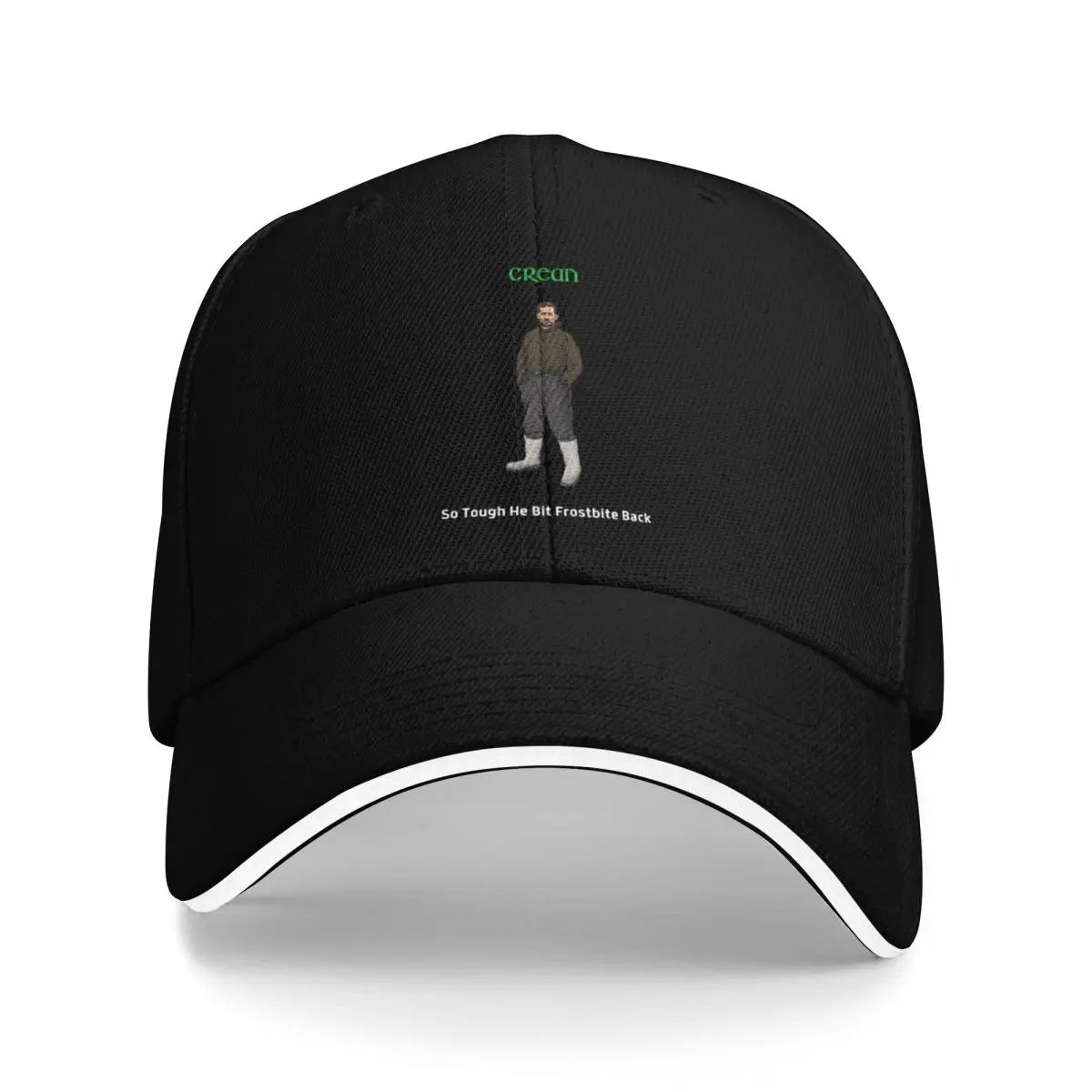 

Tom Crean So Tough Design - White Text Baseball Cap Vintage luxury woman cap Men Luxury Brand Women's