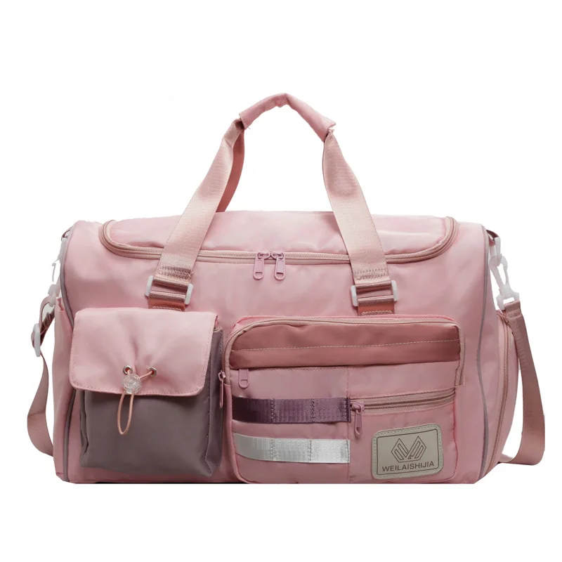 Travel Luggage Bag With Large Capacity Dry Wet Separation Fitness Feeling Ladies' Short Distance Handheld Travel Bag