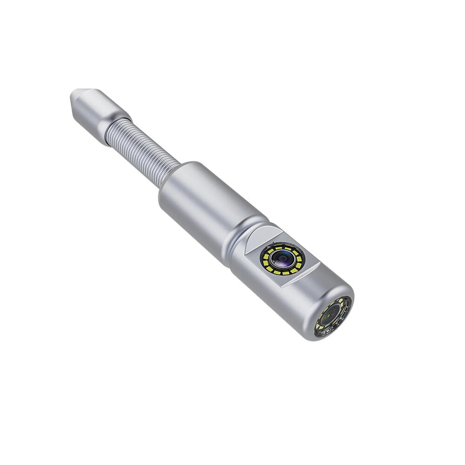 360-Degree Rotating Dual-lens Camera Head, 32mm Replacement Camera Head for GAMWATER Sewer Endoscope Camera,Built in 512Hz Sonde