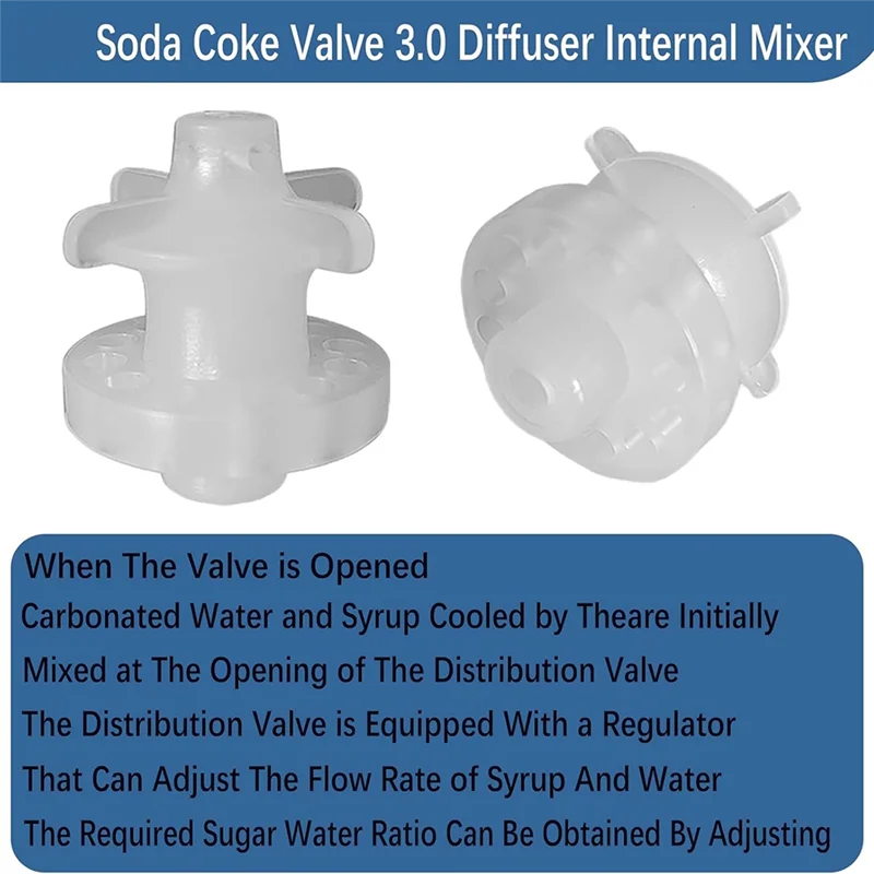 AT28-LEV コークマシン 3.0 バルブ 6 個ソーダマシン交換部品ほとんどのモデルのコーラマシン用