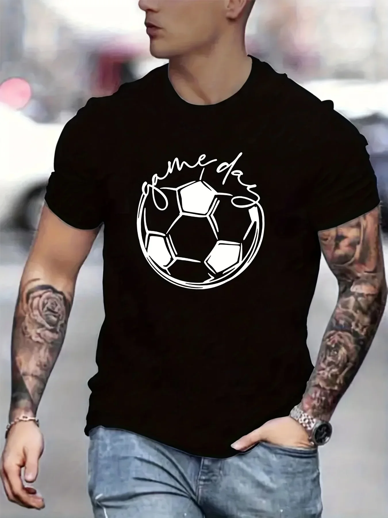 Game Day Shirt for Men Clothing Game Day T-shirts Men Boys Clothes Volleyball Season Tee Shirts Volleyball Team Shirt for Men