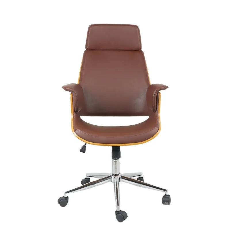 High Back Ergonomic Swivel Manager Executive Office Staff Chair Leather Computer Chair