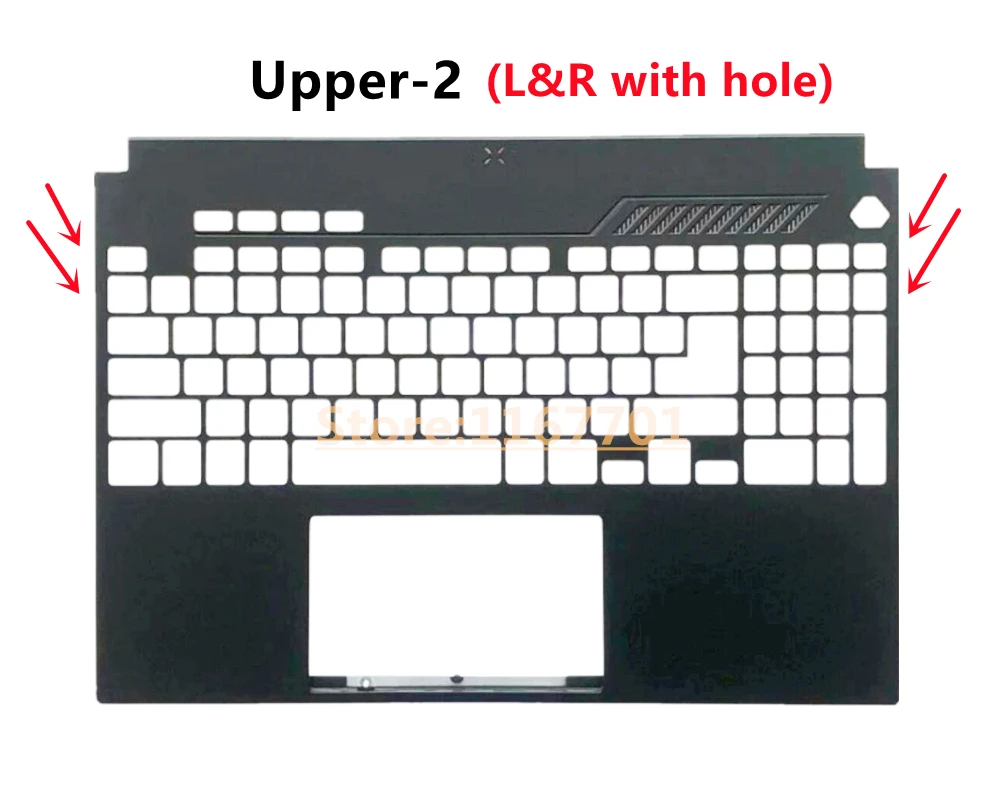 New Laptop/Notebook Top/Back Frame Upper Bottom Case/Cover/Shell For Asus TUF A15 Gaming 3 FA507 FX507 ZC ZM 10th White/Black