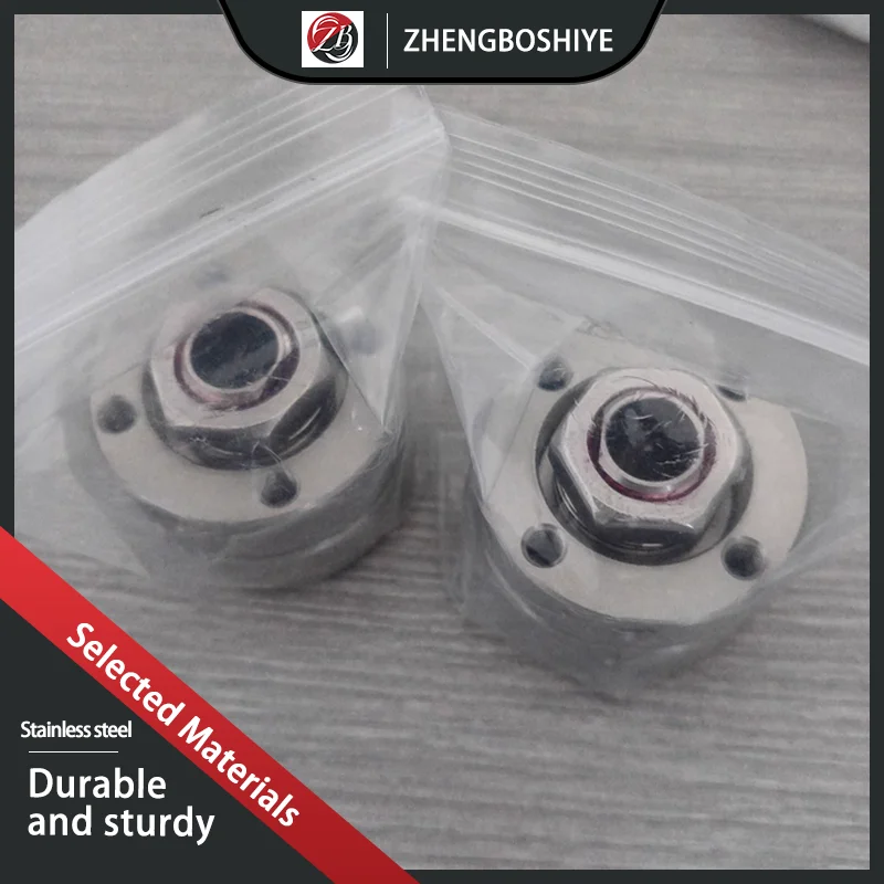 Circular Twisted Hinge Made Of 304 Stainless Steel For Industrial Adjustable Wire Passing Through Any Stop Shaft
