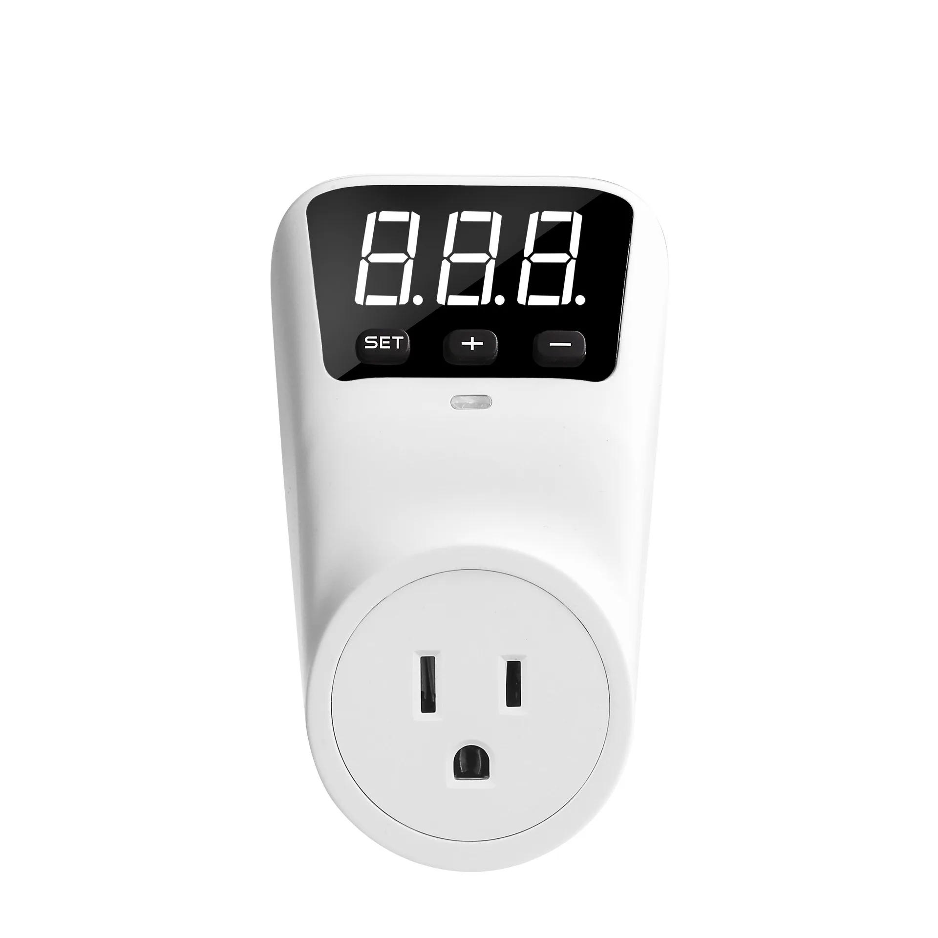 Digital display under-voltage protection socket, adjustable high and low voltage/delay time, protect socket