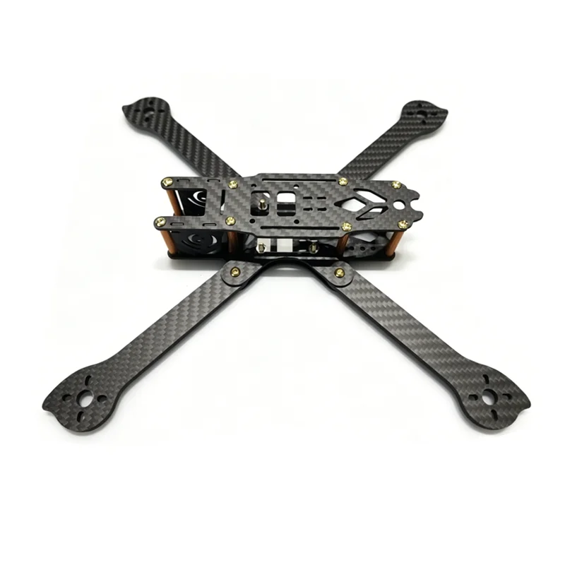 3K Carbon FPV Frame Kit, XL5-XL9, Top Battery Mount, Adjustable Camera Angle for Cinematic FPV Quadcopters