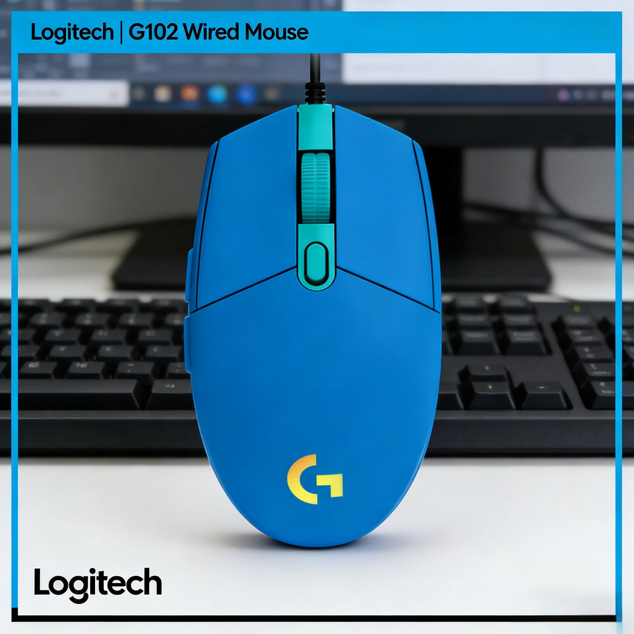 

Игровая мышь G102 Prodigy начального уровня с высокоточным сенсором 8000 DPI