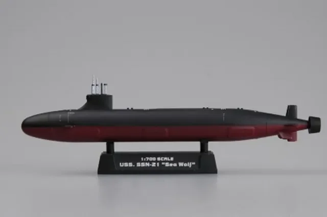HOBBY BOSS 1/700 Scale USA Navy USS SSN-21 SEAWOLF Nuclear Attack Submarine Plastic Assemble Model Kit